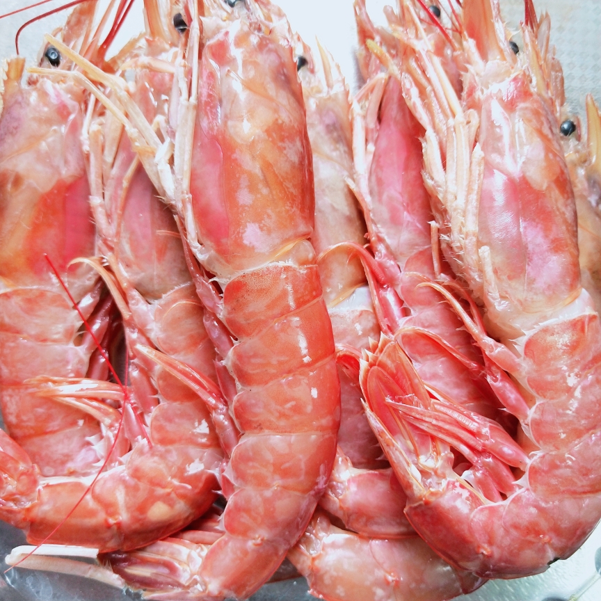鲜香蒜蓉阿根廷红虾的做法 步骤1