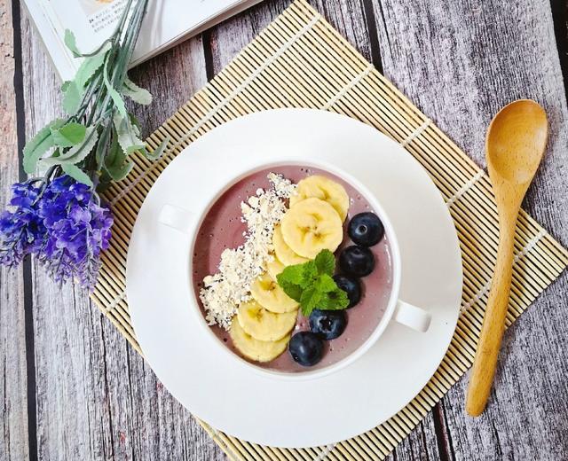 燕麦紫薯奶昔的做法