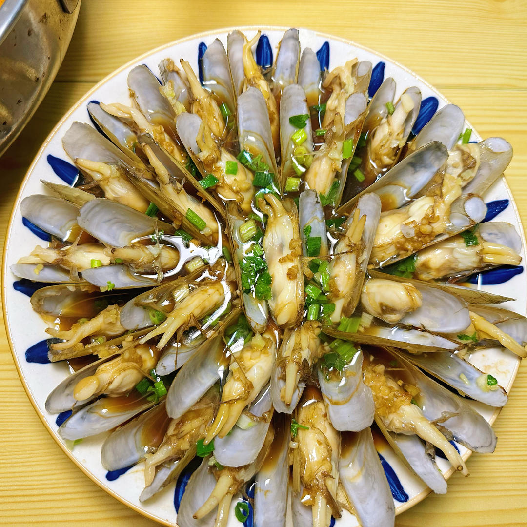 葱油蛏子