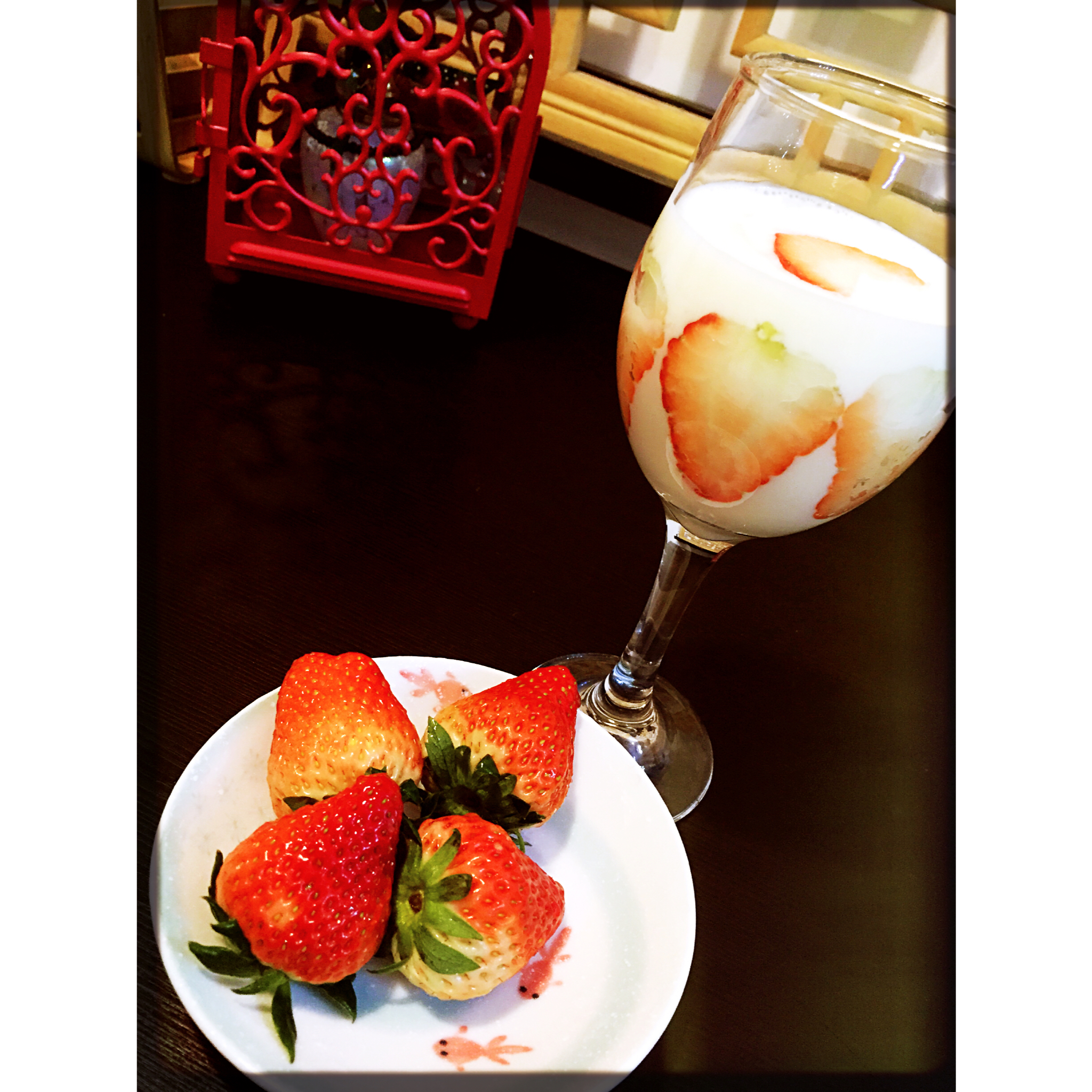 有些「杯壁」的酸奶们