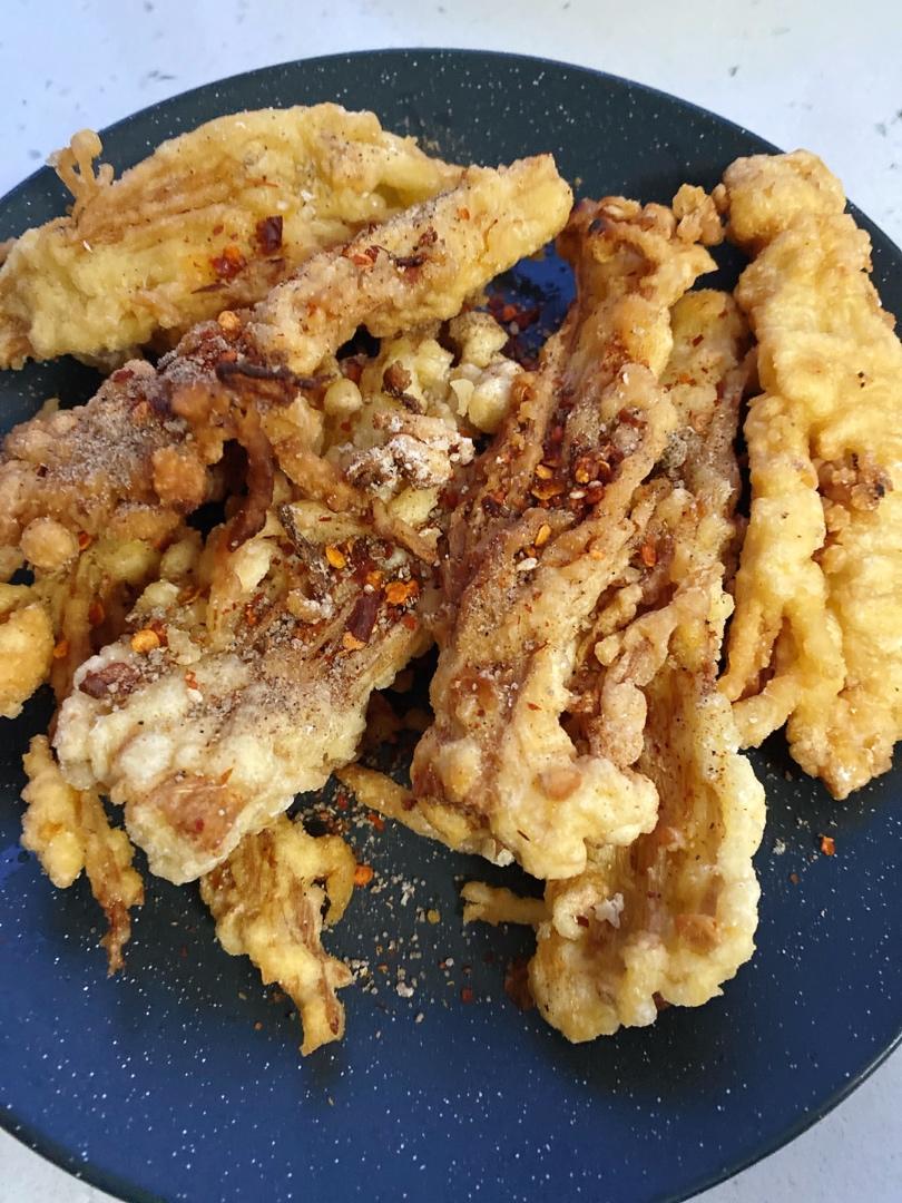 油炸椒盐金针菇