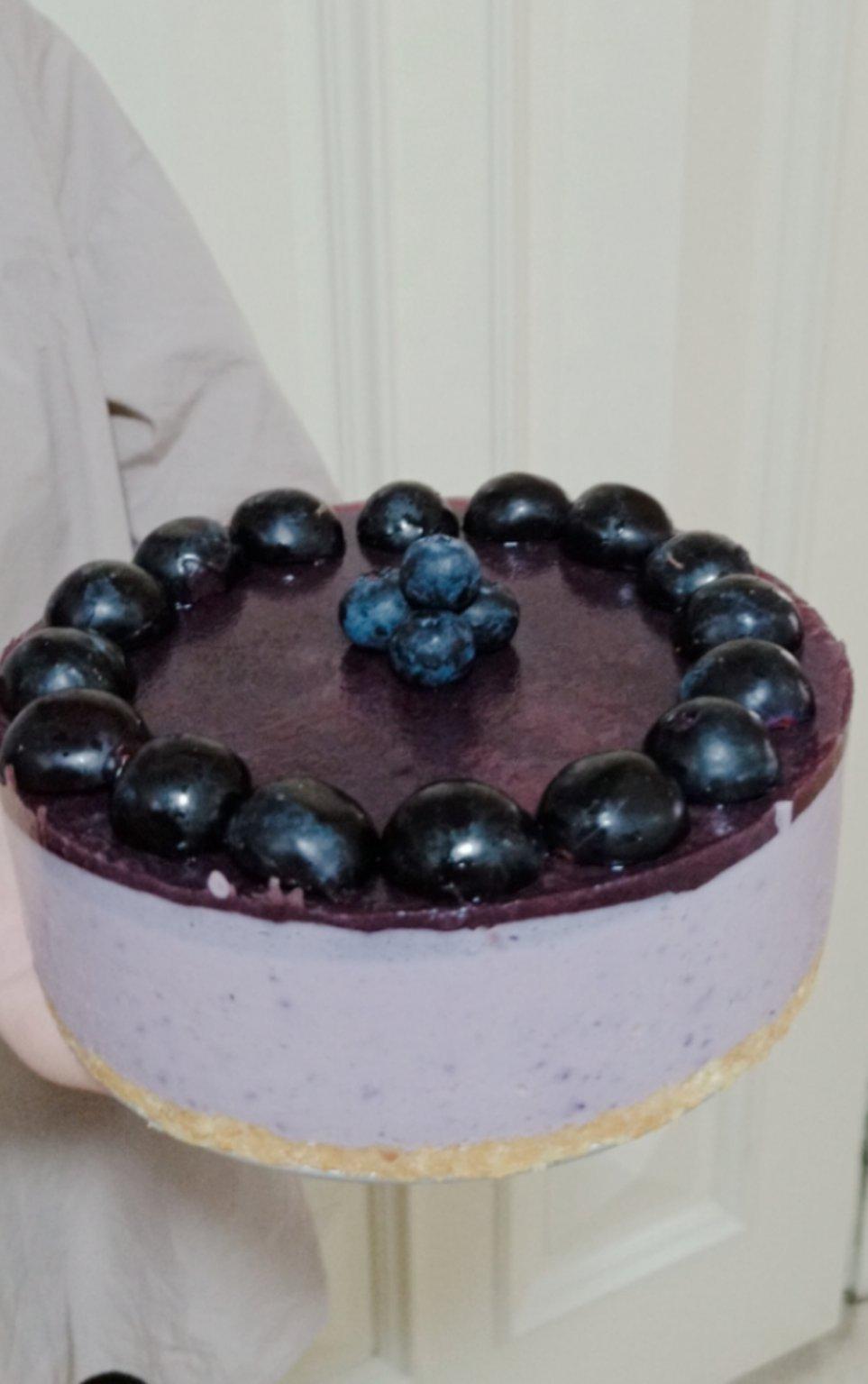 恩霈做的蓝莓慕斯