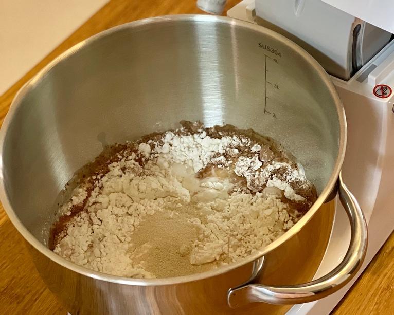 纯奶手撕吐司的做法 步骤1