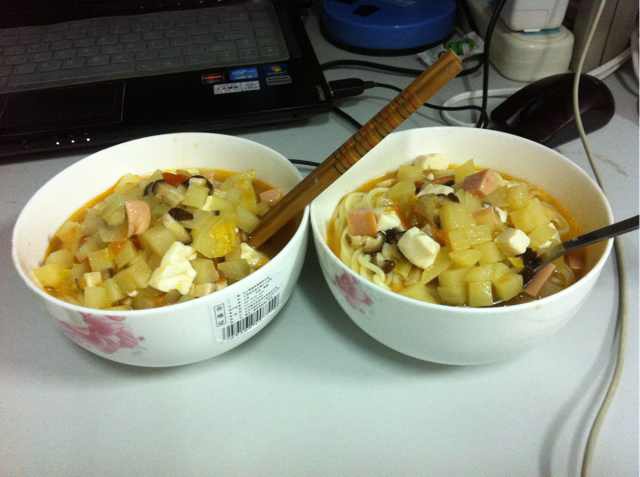 蔬菜杂烩面