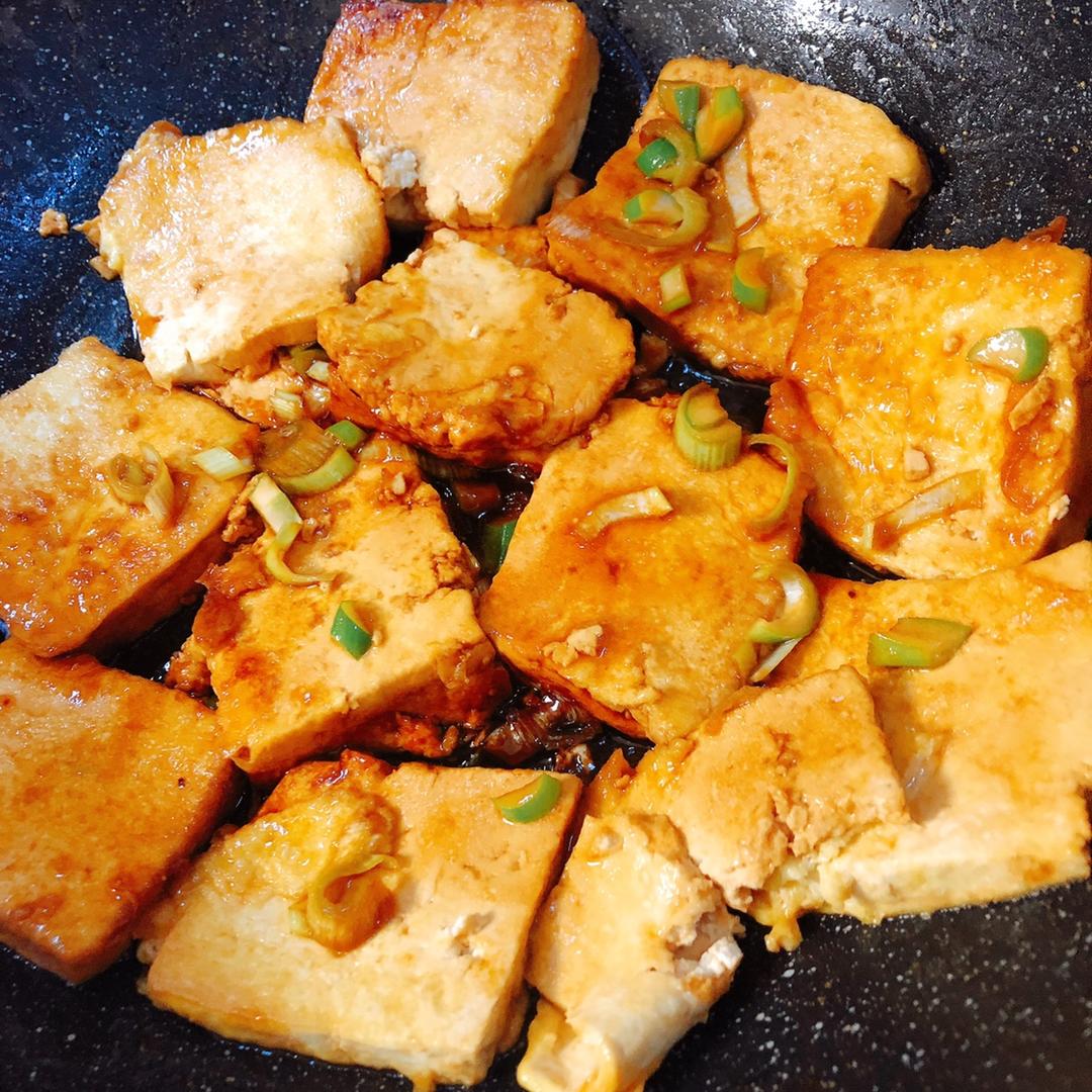蚝油嫩豆腐