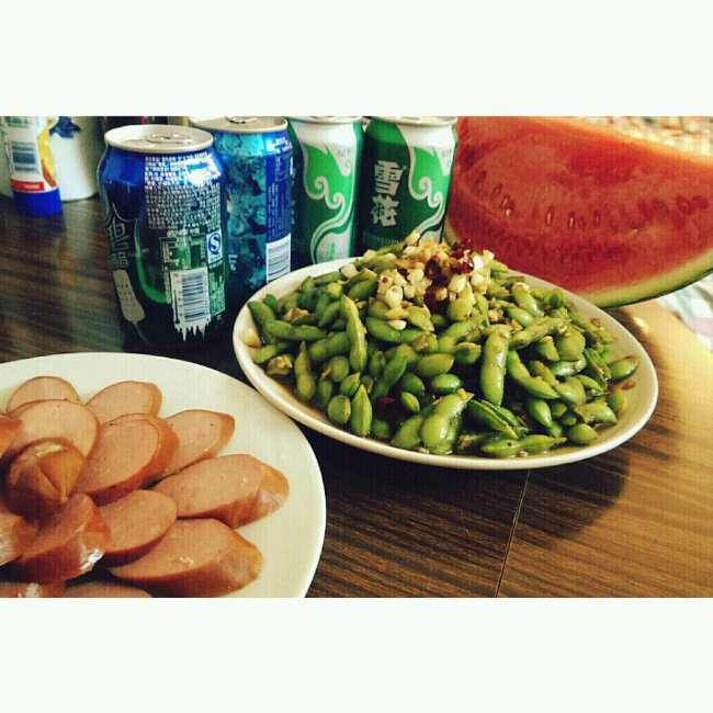 夏日爽口凉拌毛豆