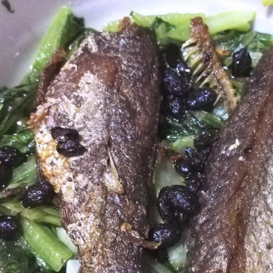 豆豉鲮鱼油麦菜