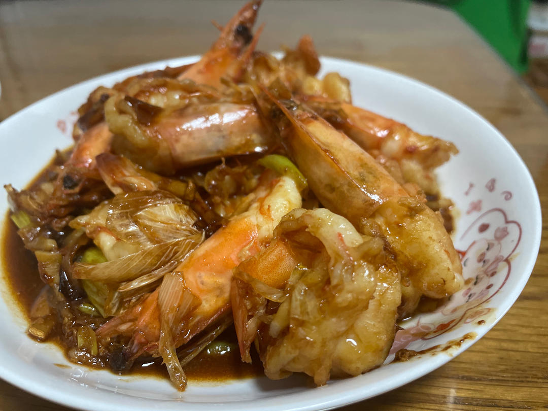 家庭版油焖大虾