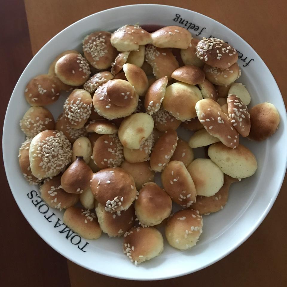 鸡蛋小饼干【极限减糖版、超高成功率、消耗蛋黄】