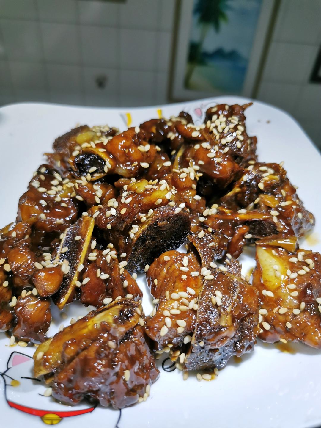 糖醋排骨/糖醋小排（不放油）（12345口诀做出正宗上海本帮）