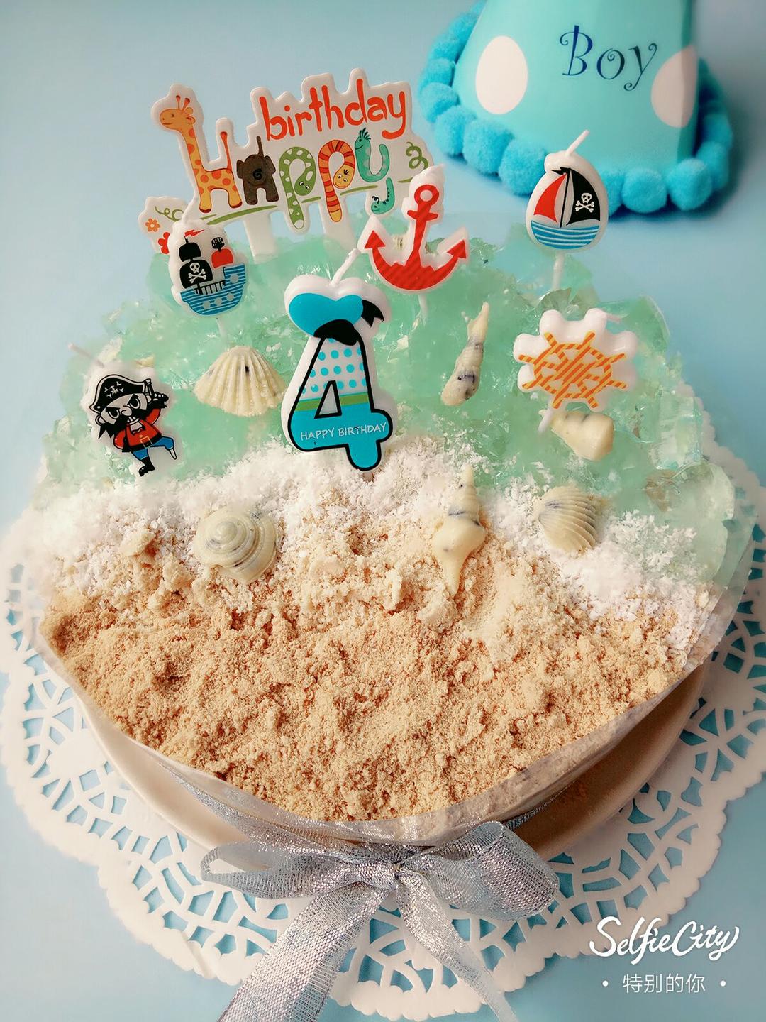 海洋酸奶慕斯蛋糕