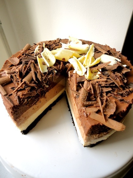 巧克力三重奏芝士蛋糕