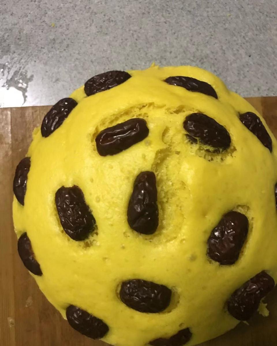 比面包松软的南瓜发糕