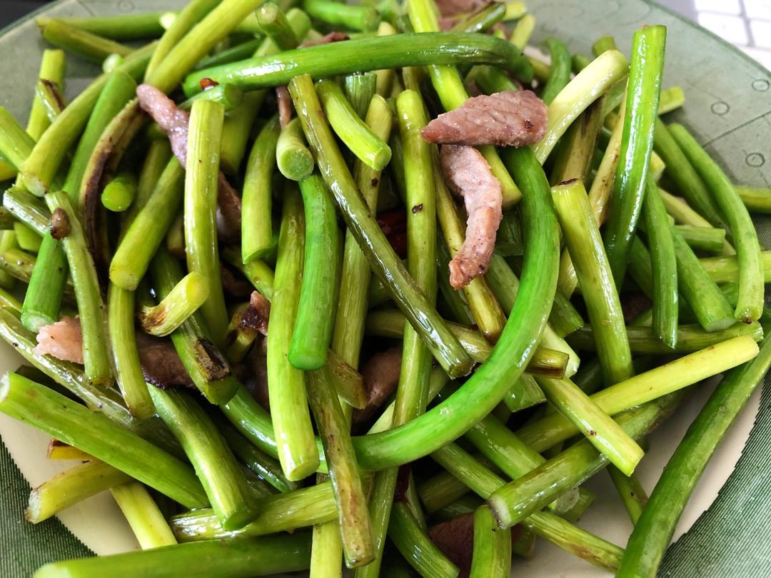 超下饭的蒜苔肉末