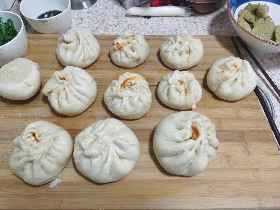 青椒茄子包子