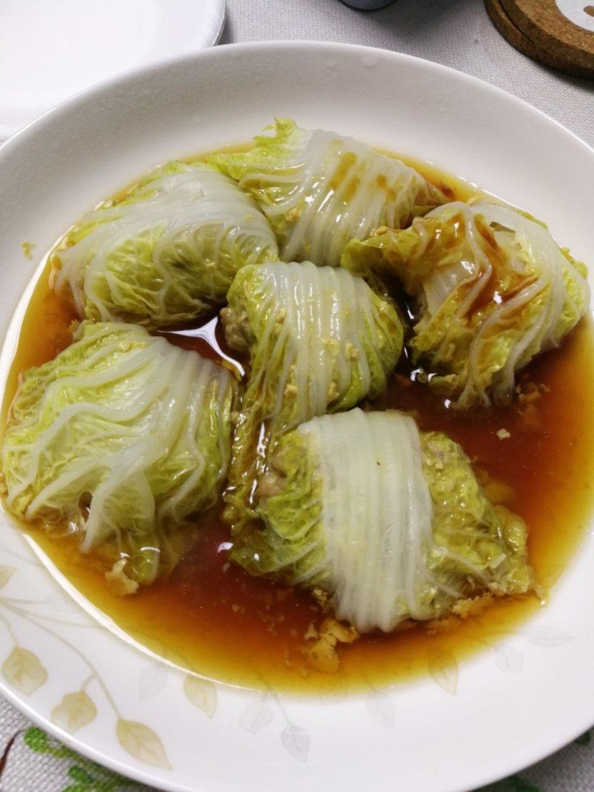 肉酿白菜卷