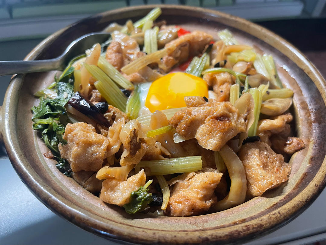 简单煮个饭（煲仔一人份）