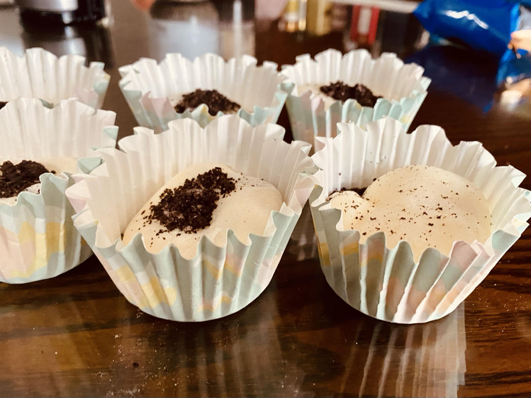 腹黑白胖子——奥利奥雪媚娘