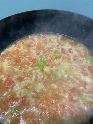 西红柿疙瘩汤-疙瘩易做法的做法 步骤5