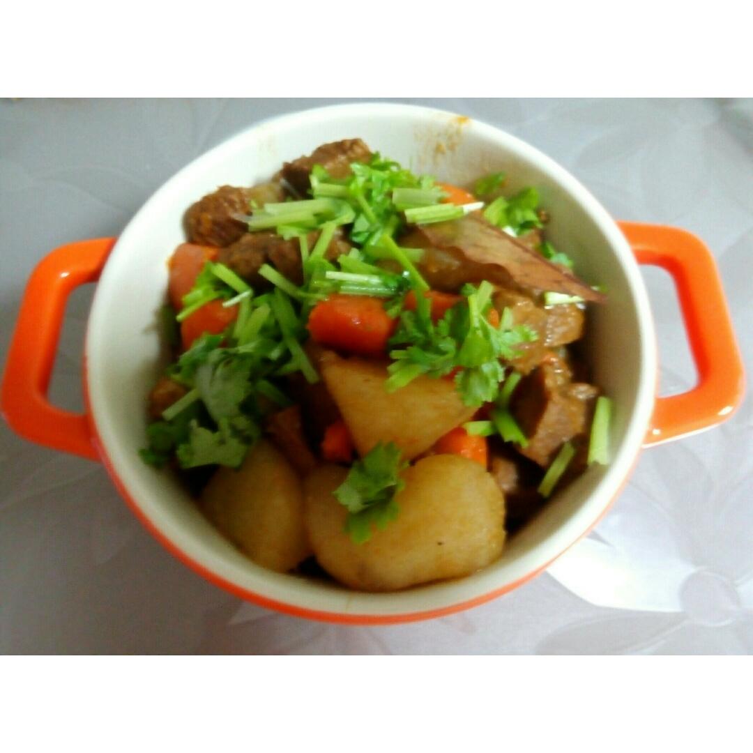 红焖羊肉山药