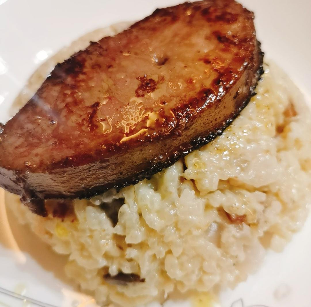奶汁蘑菇炖饭