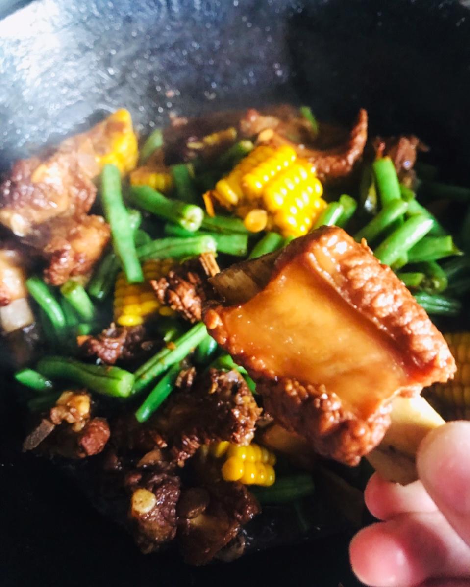 豆角排骨焖面￨真的无敌好吃