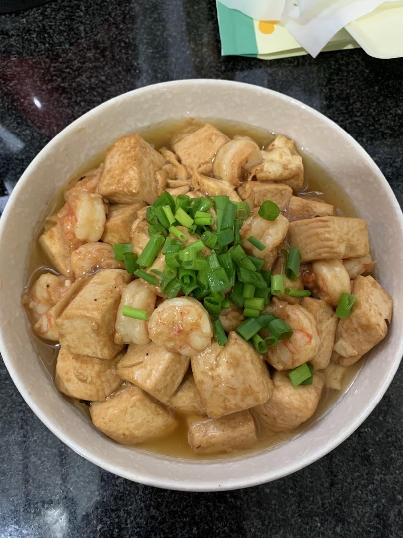 虾仁豆腐