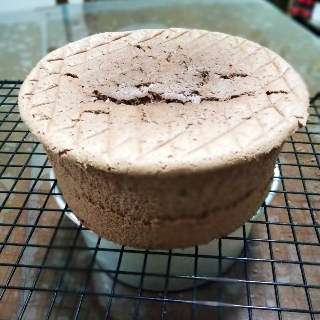 《Tinrry+》戚风蛋糕（6寸配方）（基础、超详细教程）