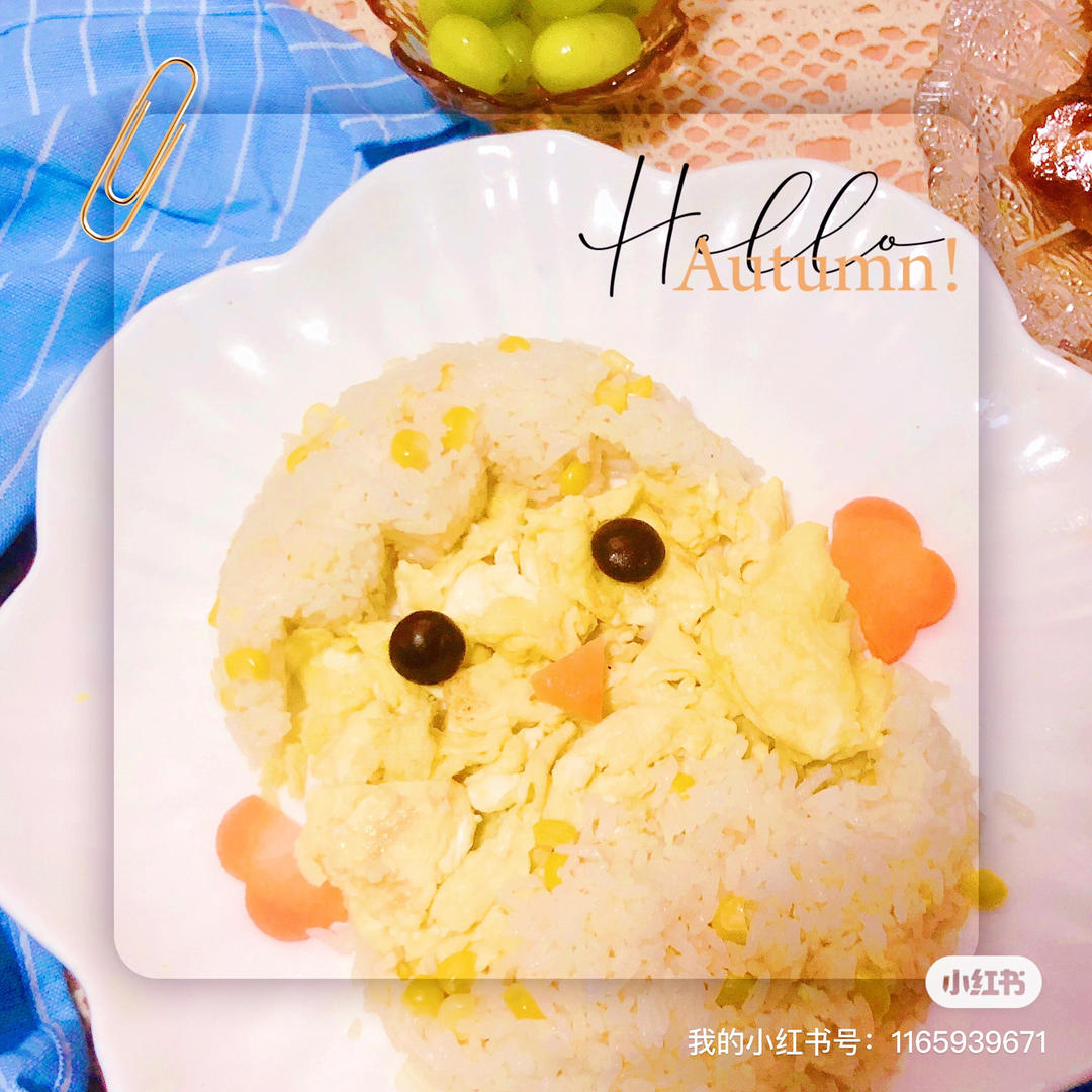 儿童节｜超可爱小鸡咖喱饭
