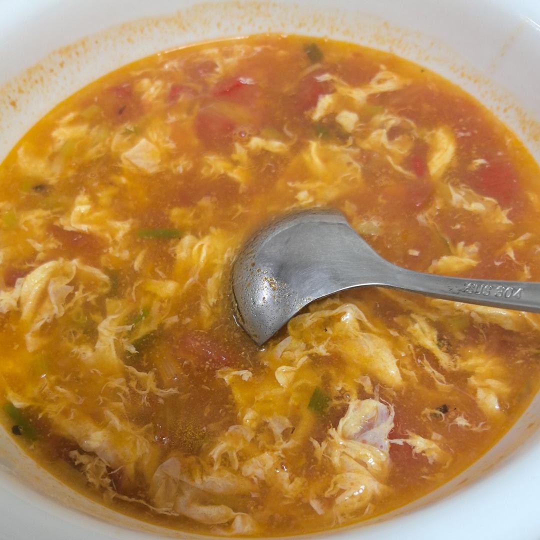 【跟我做不会错】简单又好喝的西红柿鸡蛋汤，家常又营养哦