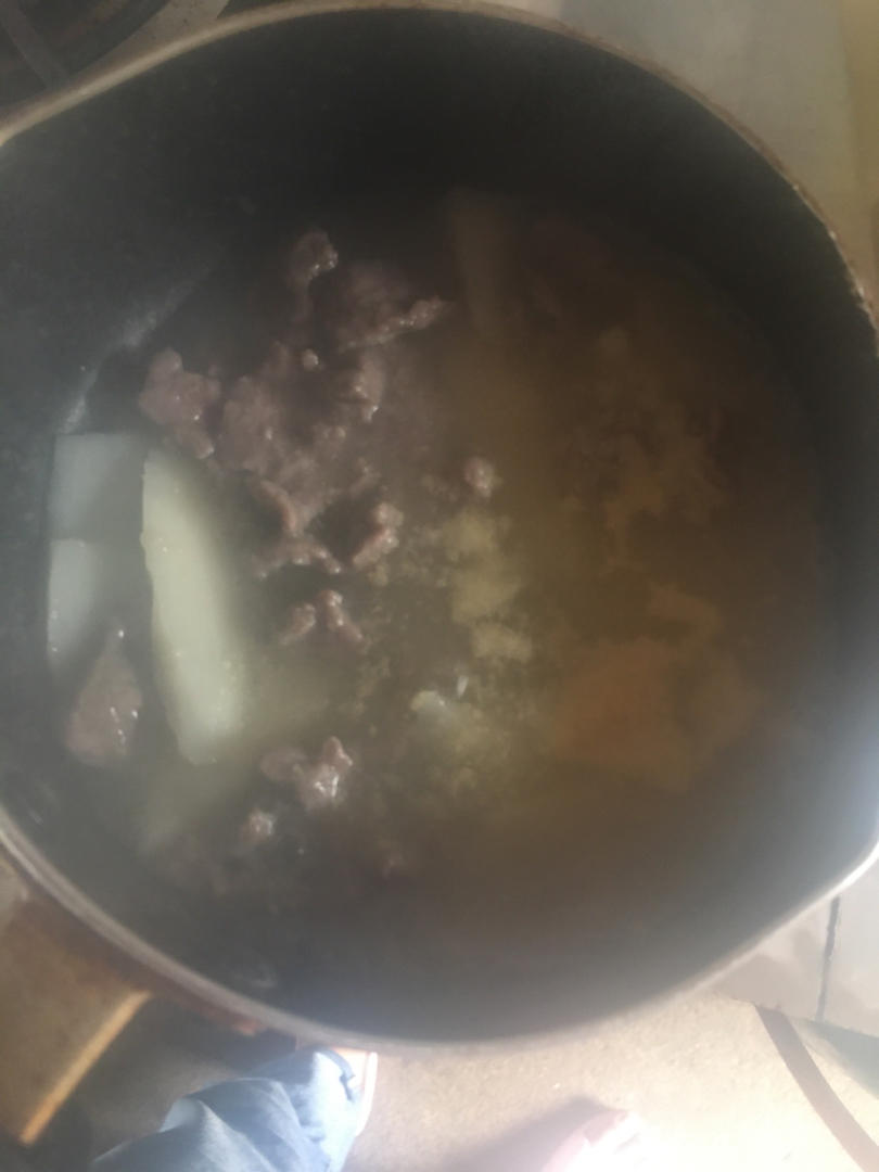 滑嫩牛肉汤 宝宝辅食食谱