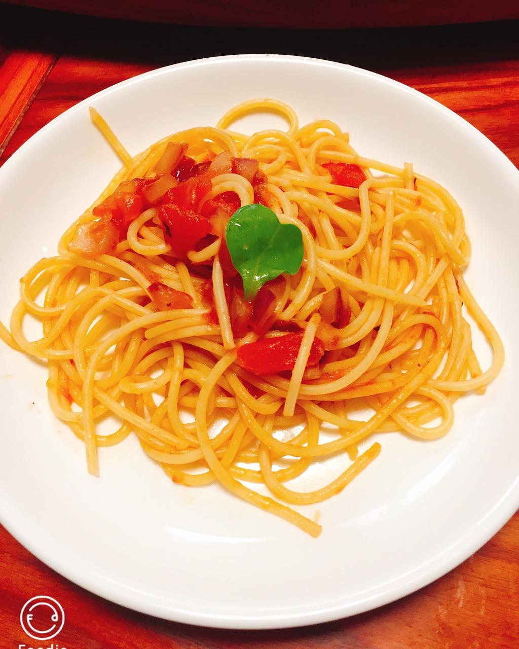 一九九一年做的番茄意大利面