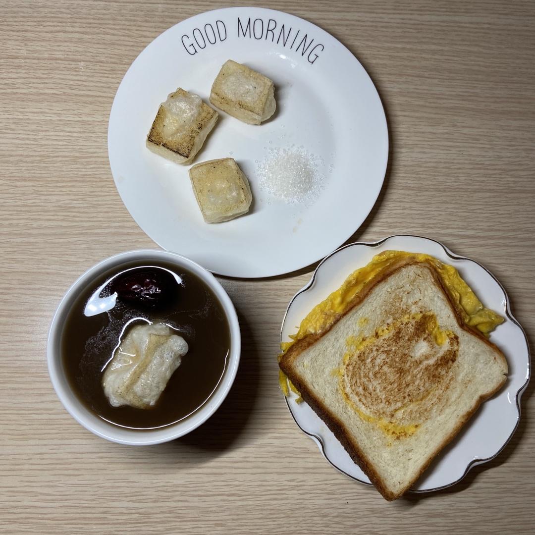 日式の烤年糕红豆汤
