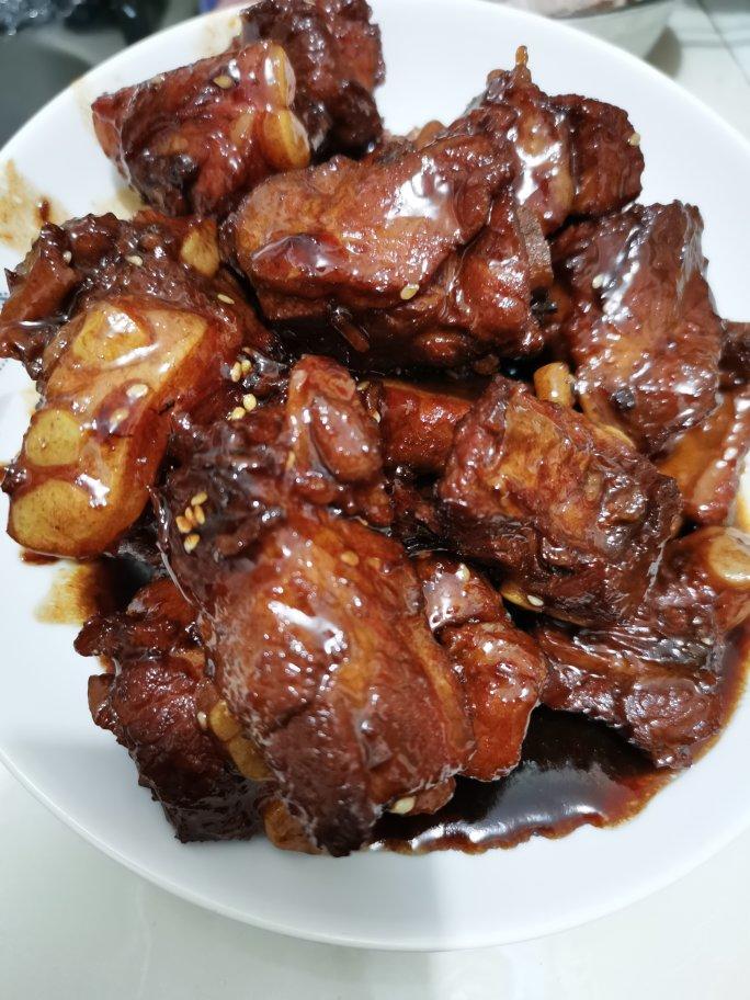 糖醋排骨/糖醋小排（不放油）（12345口诀做出正宗上海本帮）