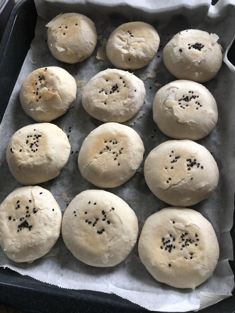 堂妈小厨——酥皮绿豆饼