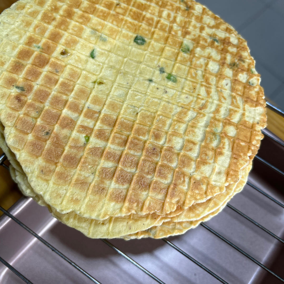 葱香咸口蛋卷