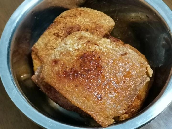 炸扣肉（酥皮，附脆皮扣及蘸汁做法）