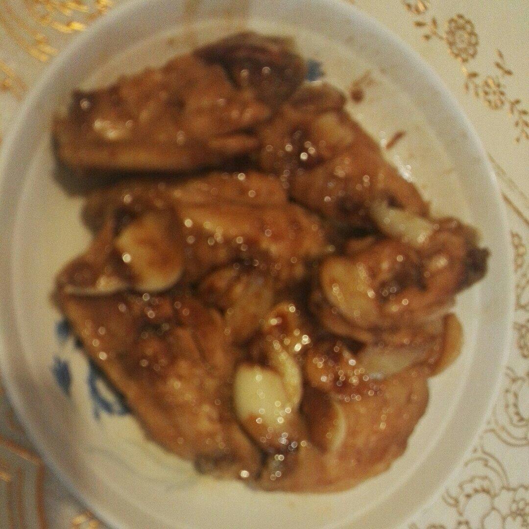 蒜香蚝油鸡翅中