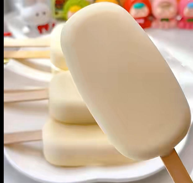 搅一搅就能做的小布丁雪糕！细腻好吃无冰渣