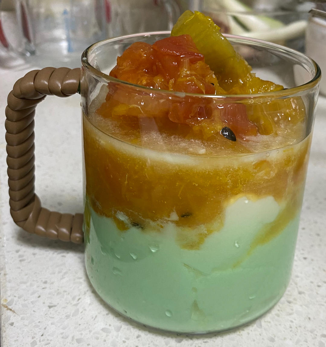 自制大果肉酸奶