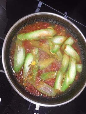 时节之美—丝瓜番茄鸡蛋汤的做法 步骤9