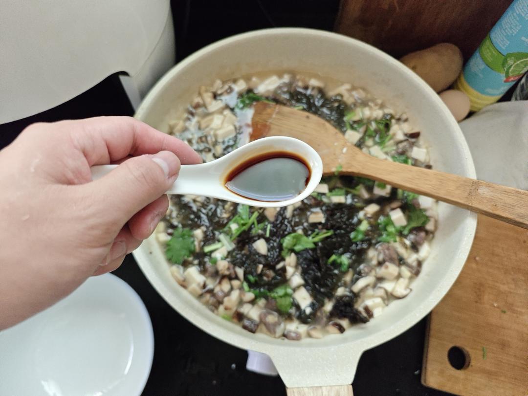 天下第一汤（2人份）（类似西湖牛肉羹）的做法 步骤7