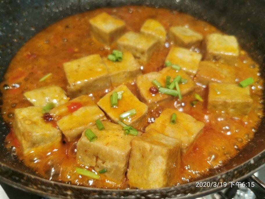 红烧冻豆腐