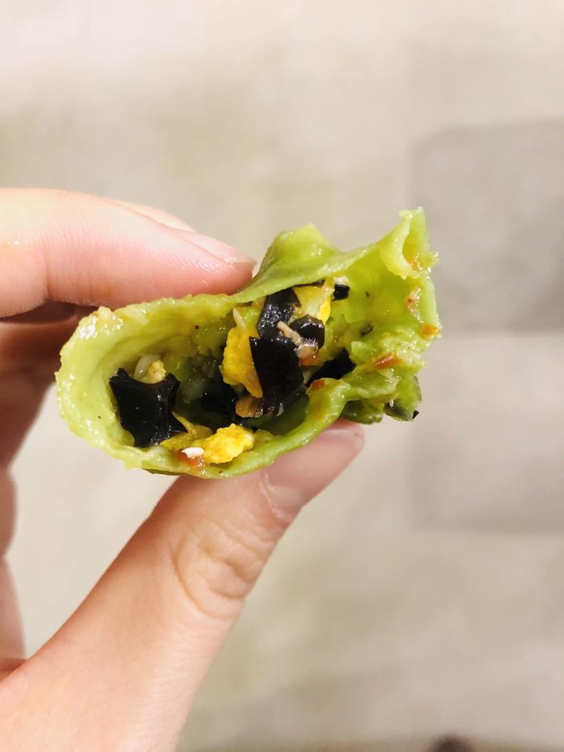 西葫芦鸡蛋虾皮饺子