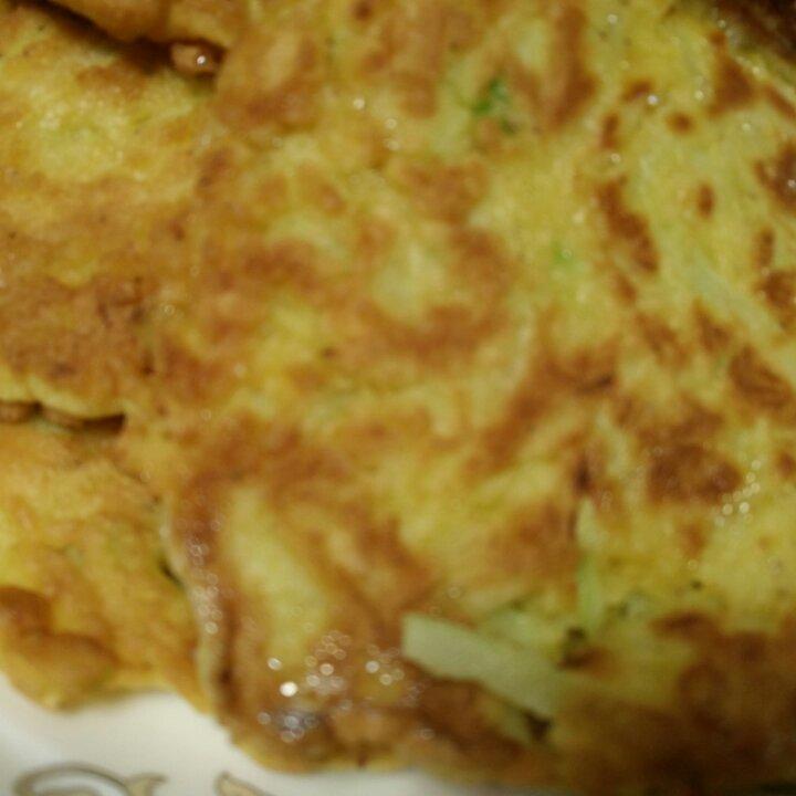 佛手瓜蛋饼