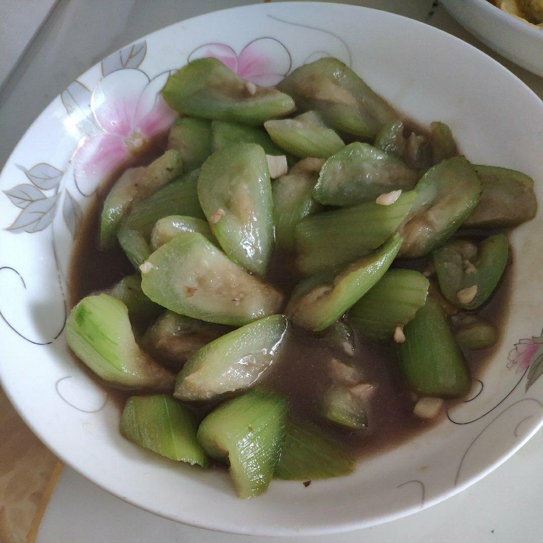蚝油炒丝瓜
