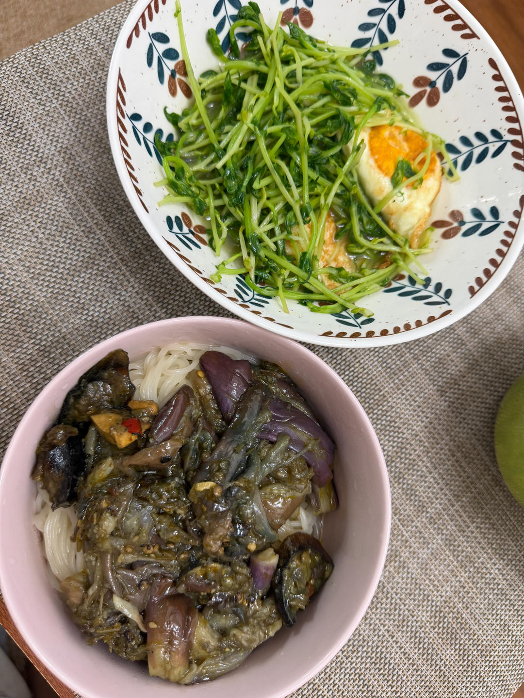 豆苗鸡蛋汤