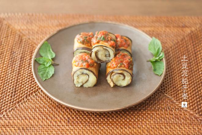 烤土豆泥茄子卷（Mashed Potato and Aubergines Roll)的做法