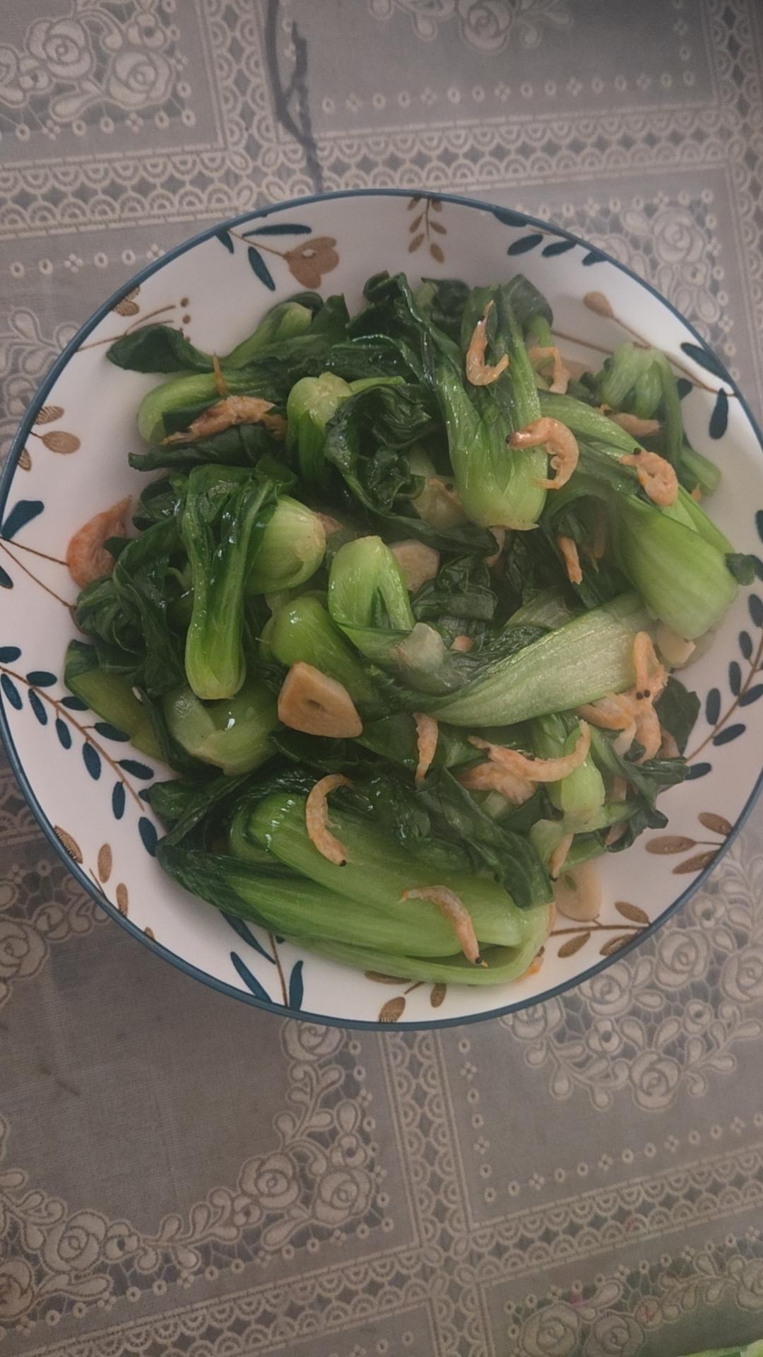 虾皮小油菜