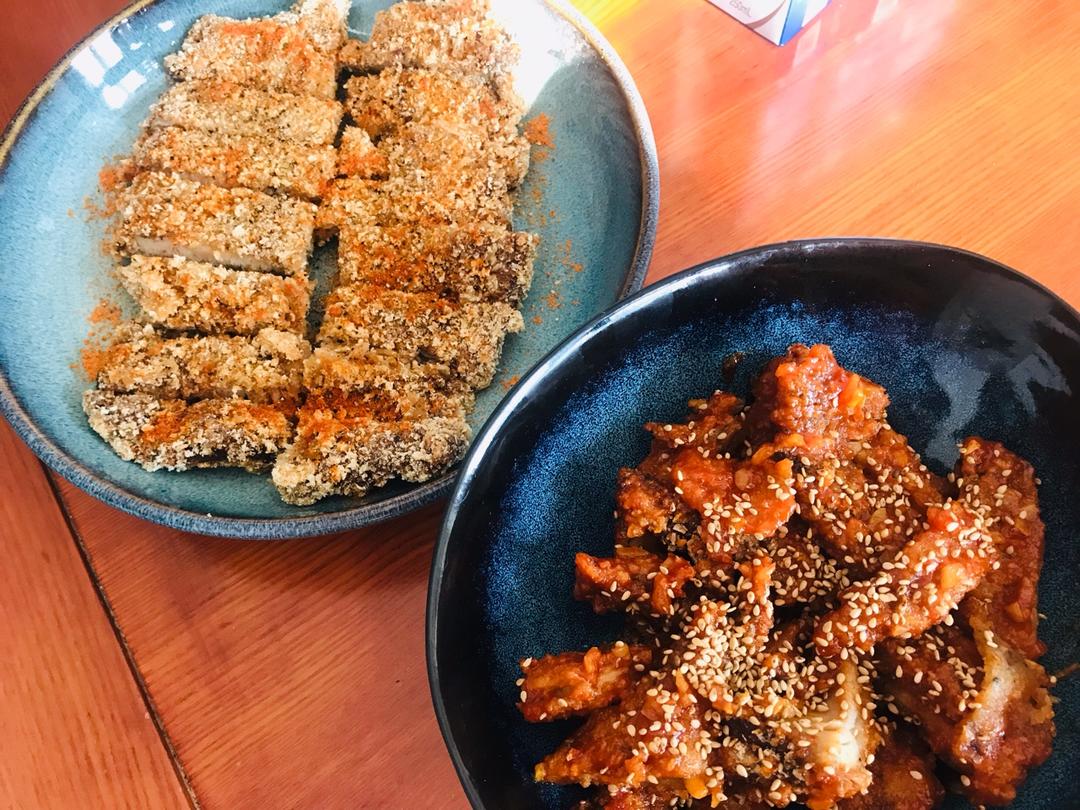 韩式辣酱炸鸡块